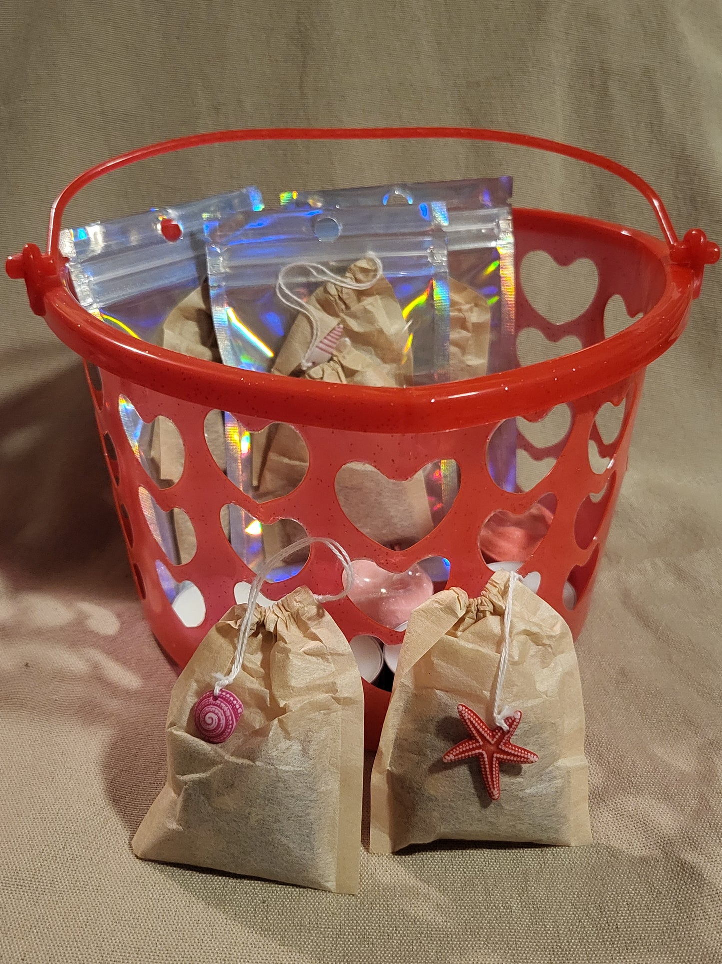 Valentine's Day Heart Basket